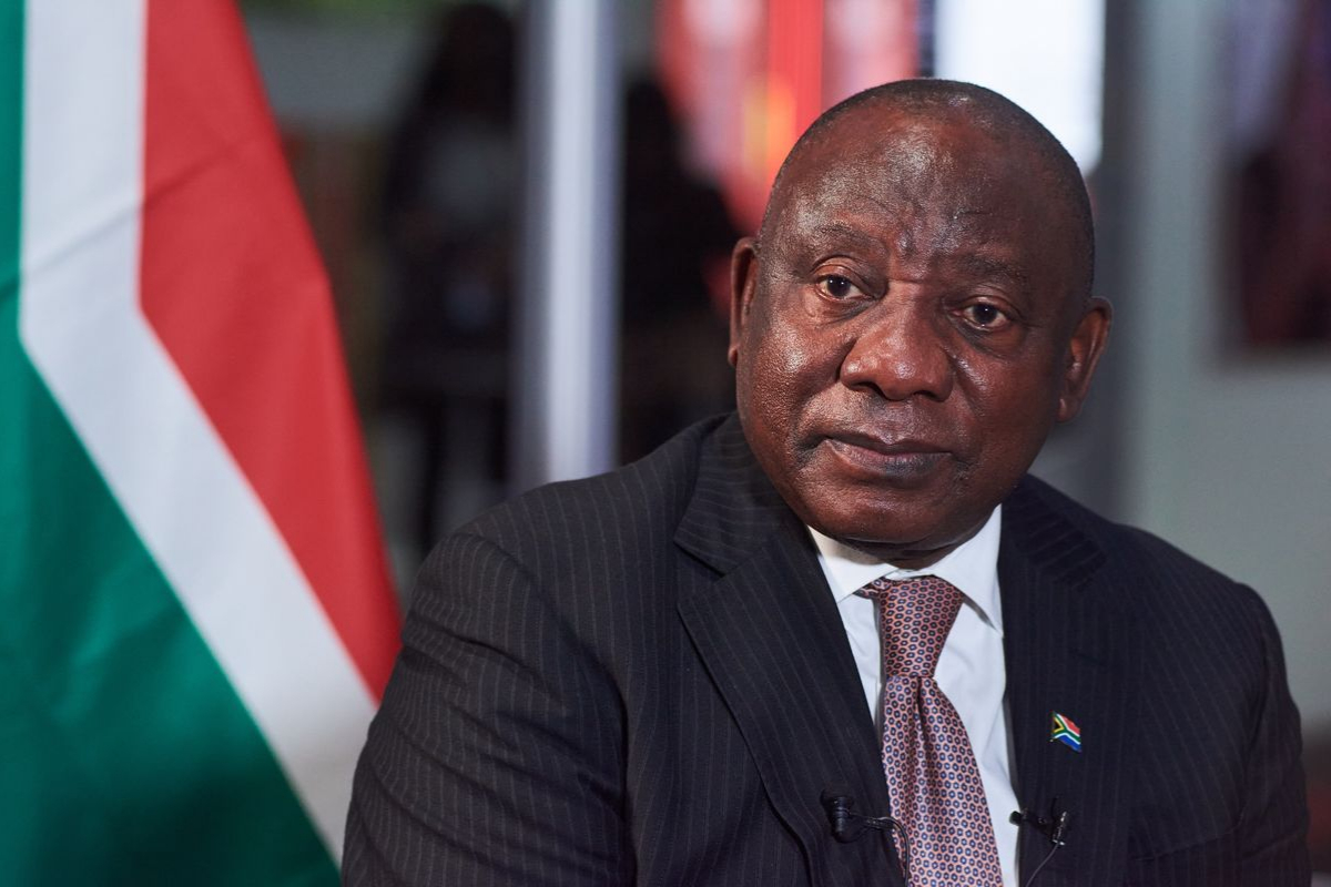 Leader of South Africa