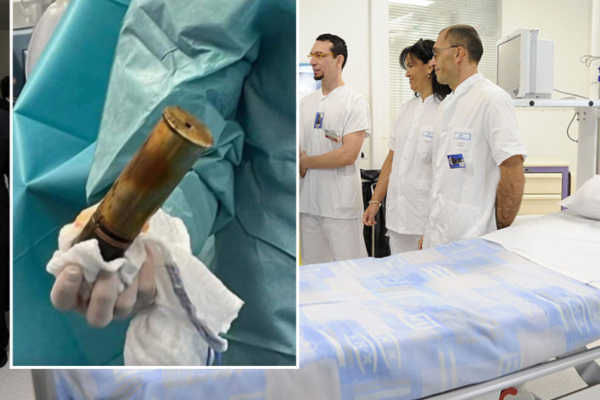 Hospital evacuated after man