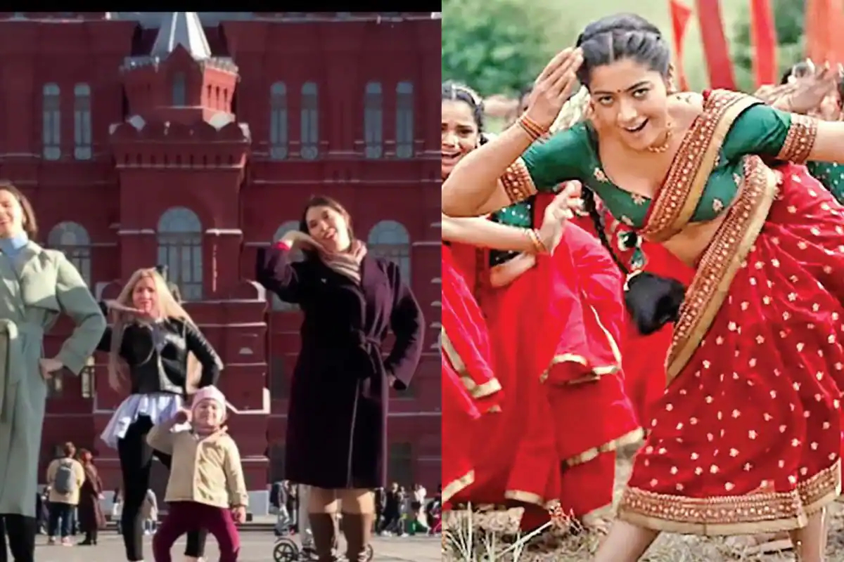 Allu Arjun and Rashmika Mandanna