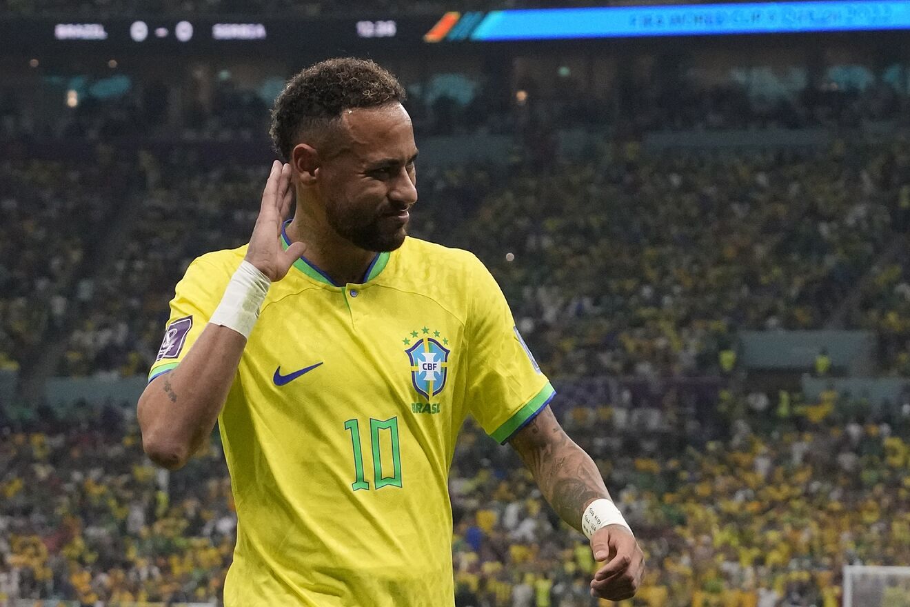 Neymar is back for Brazil's match against South Korea in round of 16 of FIFA World Cup
