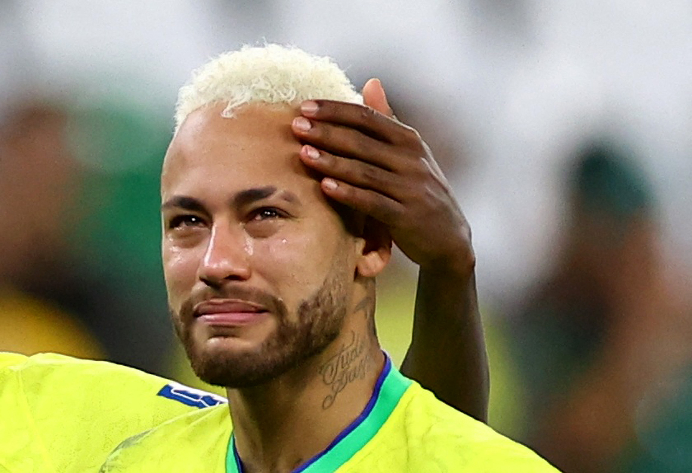 Neymar takes responsibility for Brazil's loss, considering retirement