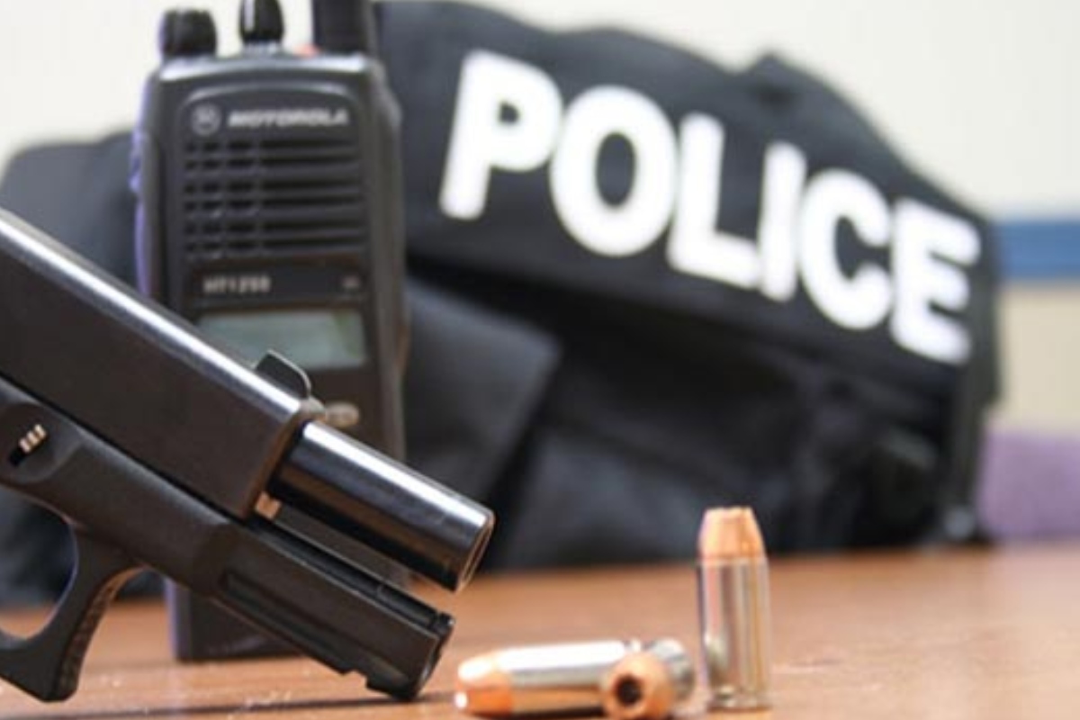 police firing