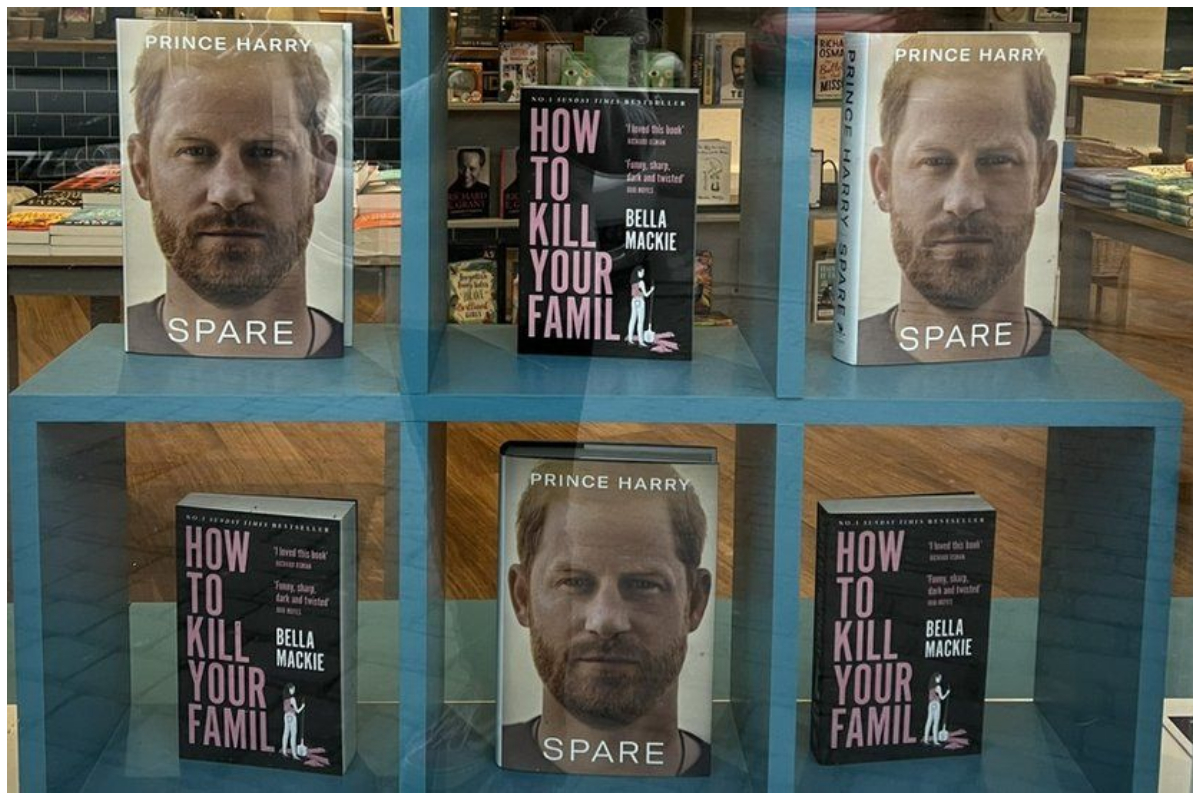 Harry's book Spare