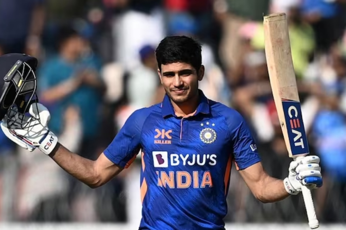 Shubman Gill becomes youngest player to score a double century in ODIs