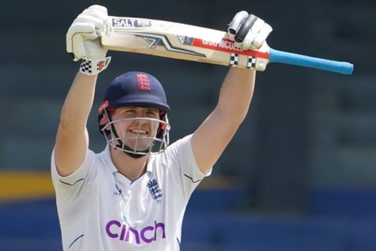 Alex Lees century