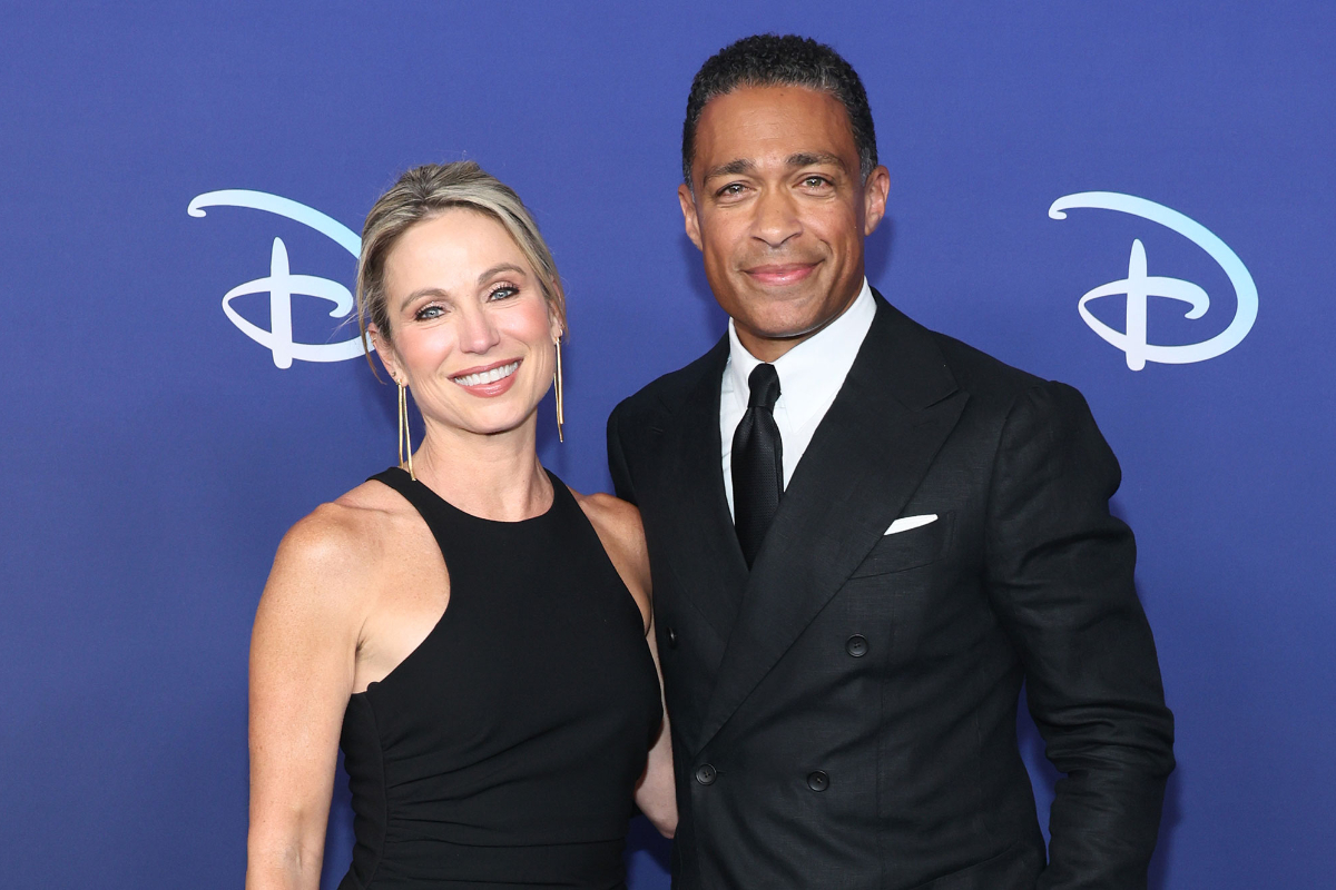 T.J. Holmes and Amy Robach