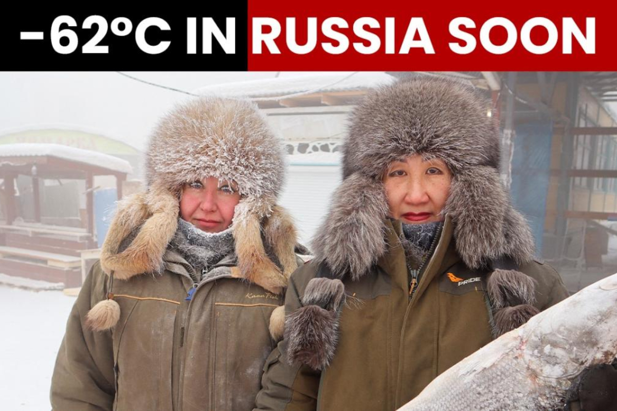 Minus 62 degree in Russia