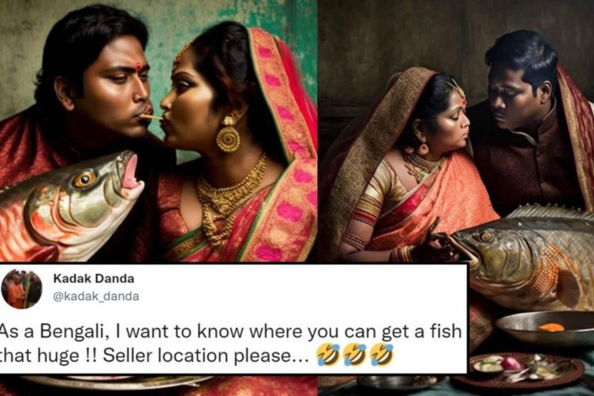 AI-generated Bengali wedding