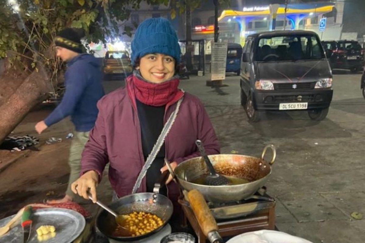 Woman with master degree