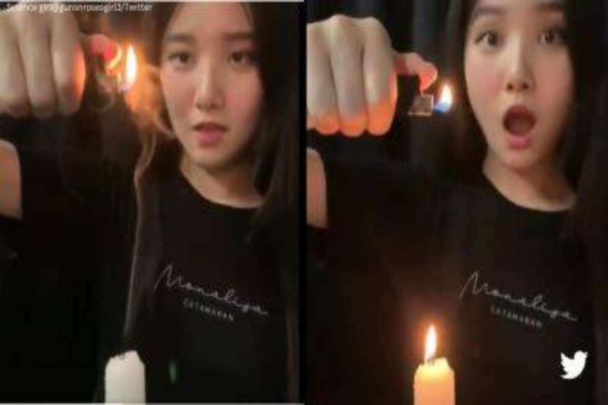 lighting candle