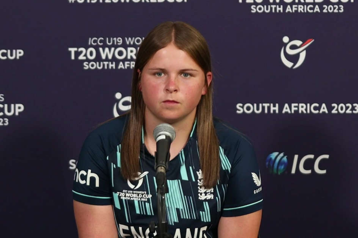 ICC named Grace Scrivens as winner of ICC Women's Player of the Month