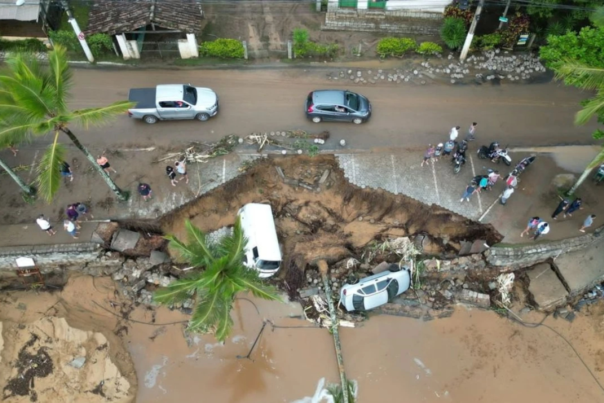 Brazil storms
