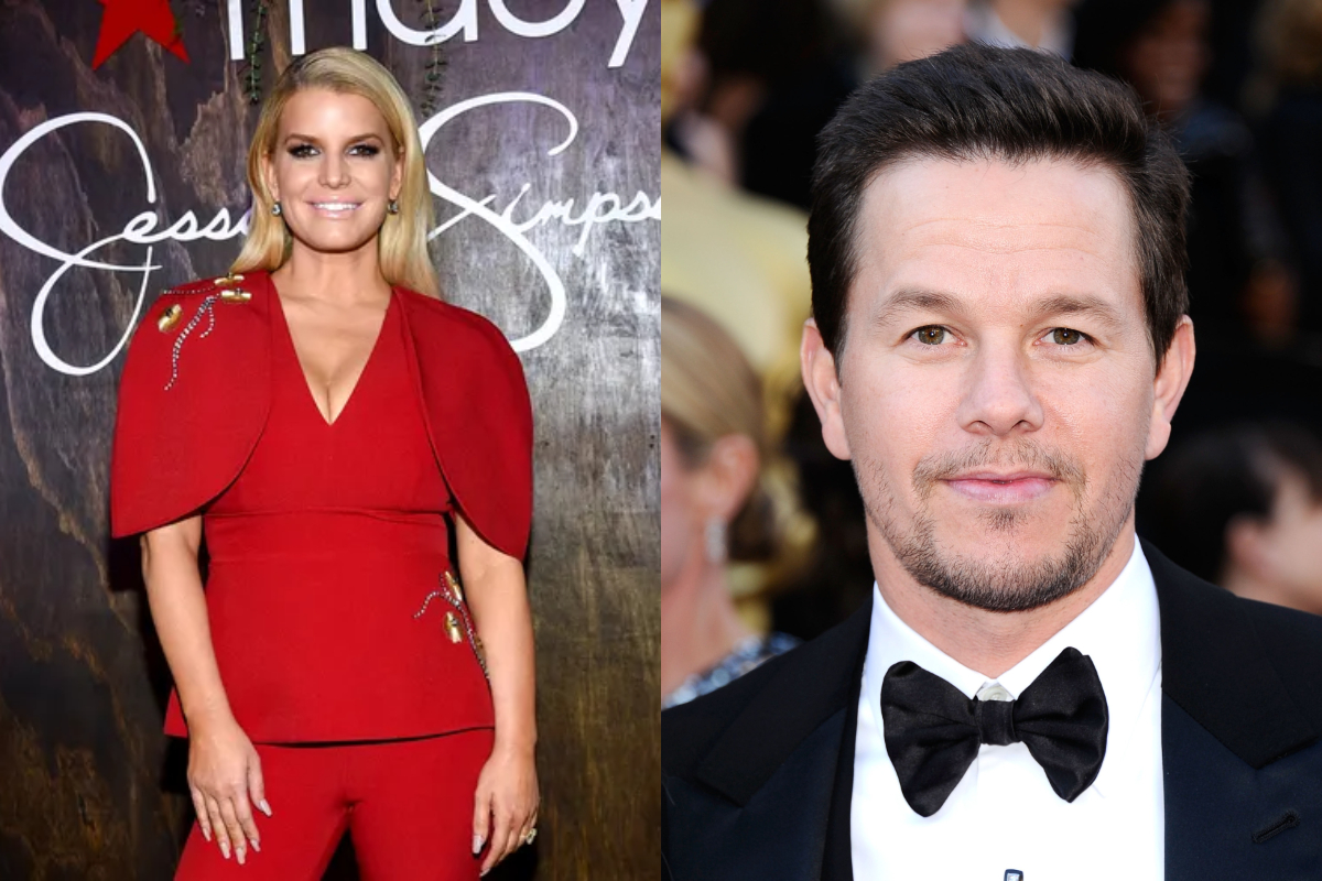 Jessica Simpson Mark Wahlberg