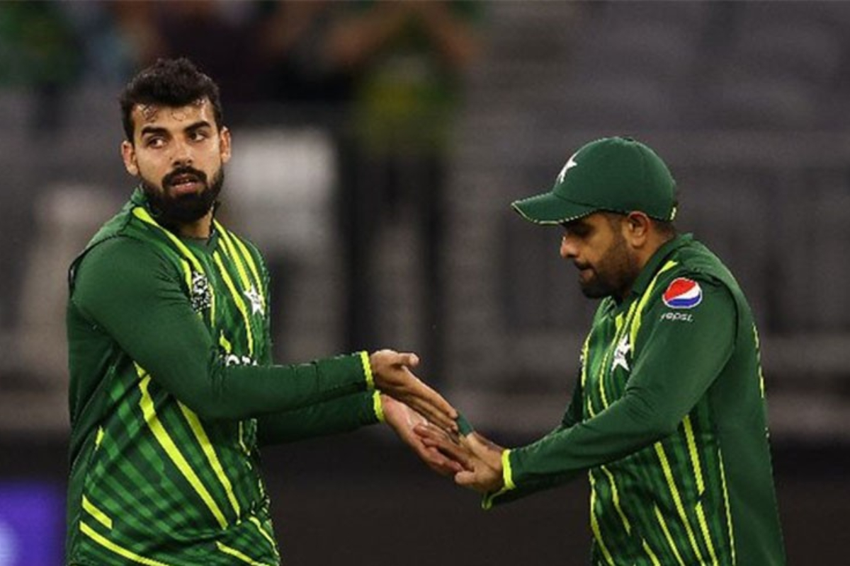 Shadab Khan Babar Azam