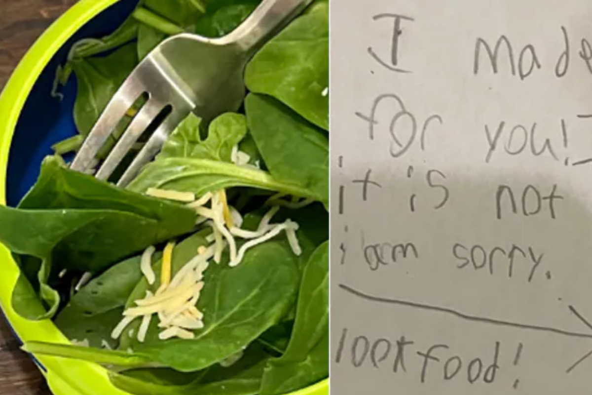 Kid prepared meal
