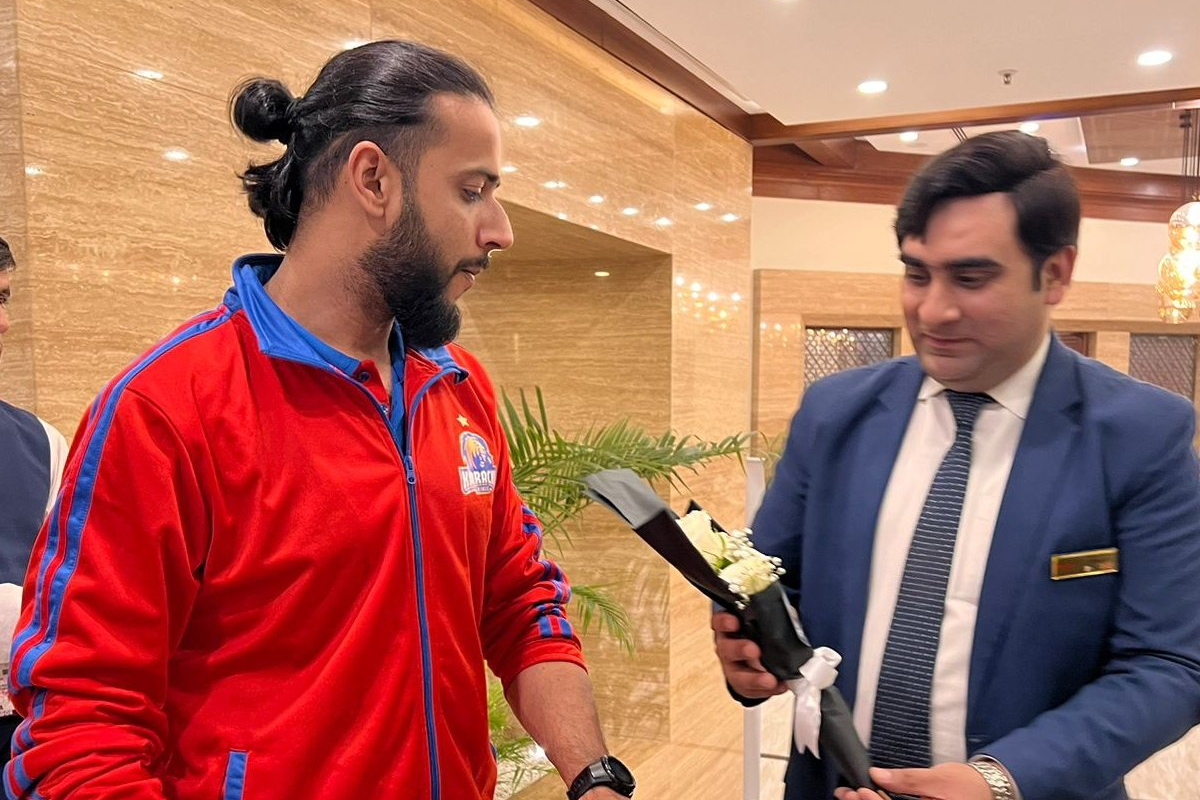 Karachi Kings arrived Multan