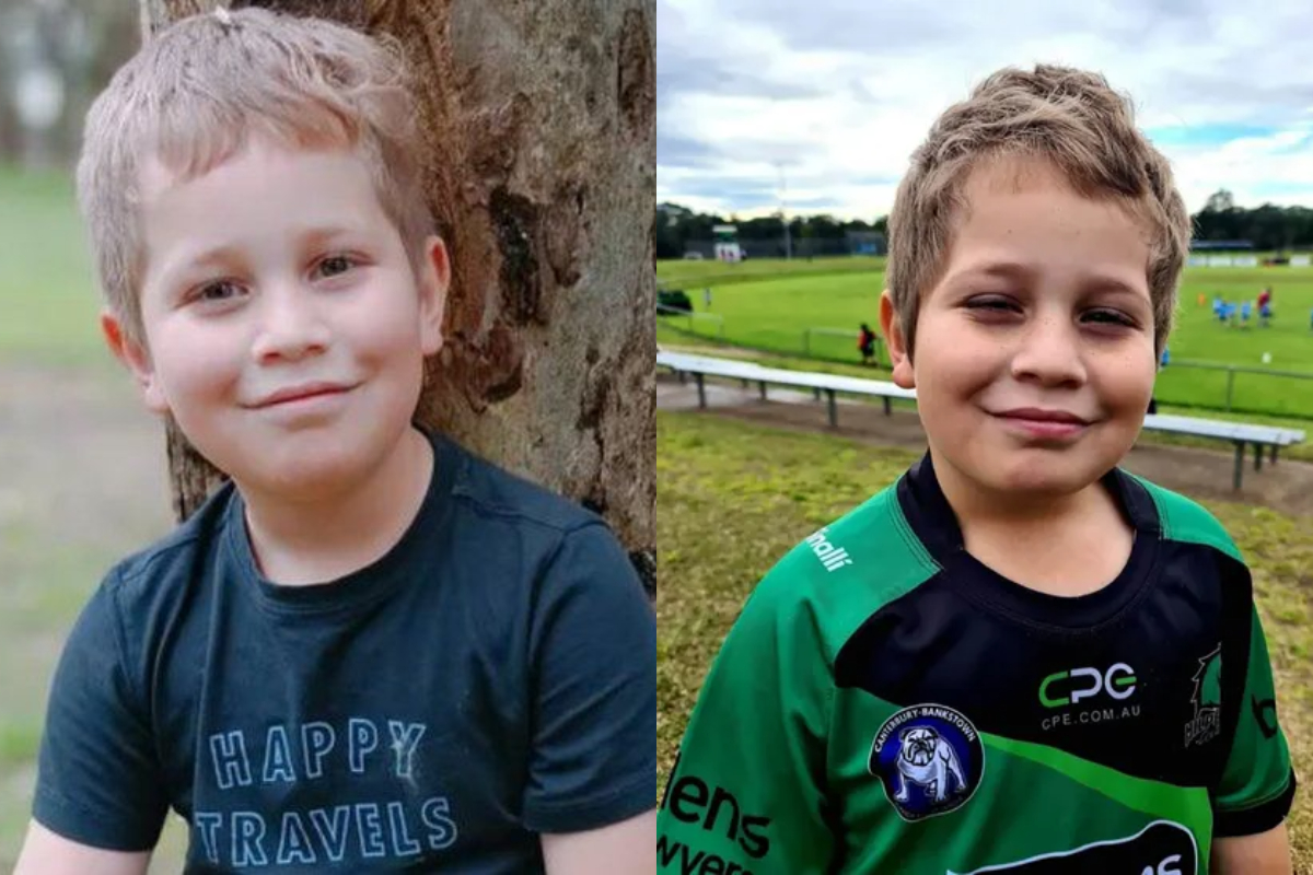 8-year-old Australian boy
