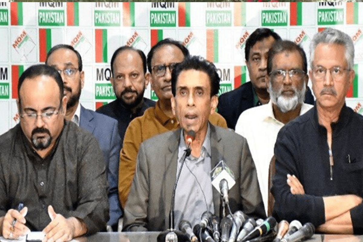MQM protest