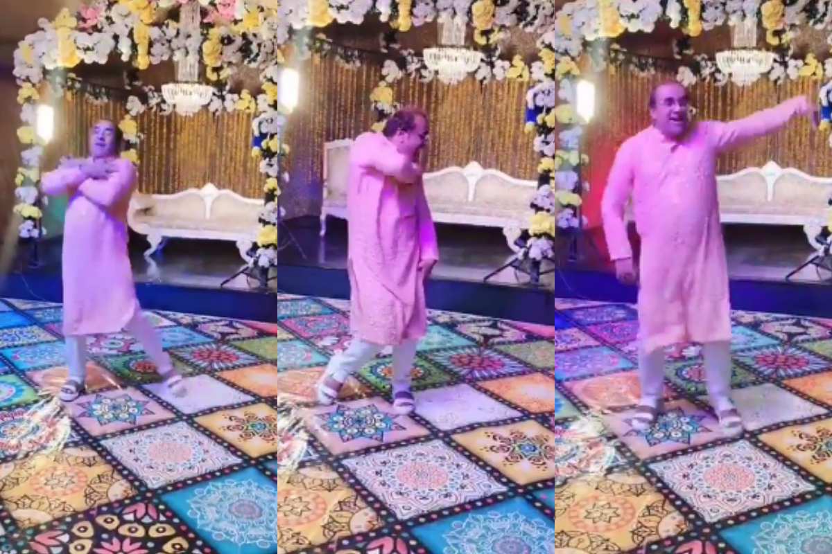 Desi uncle's dance