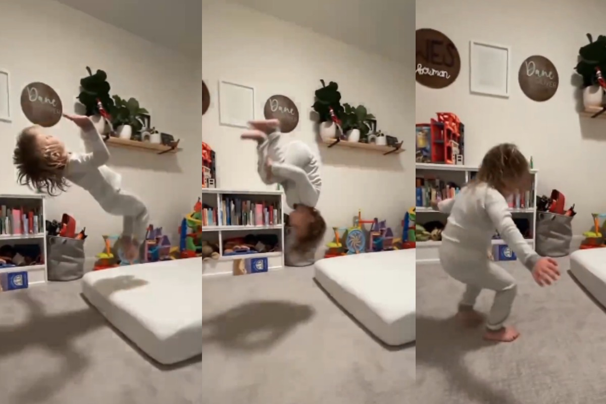 Amazing backflip