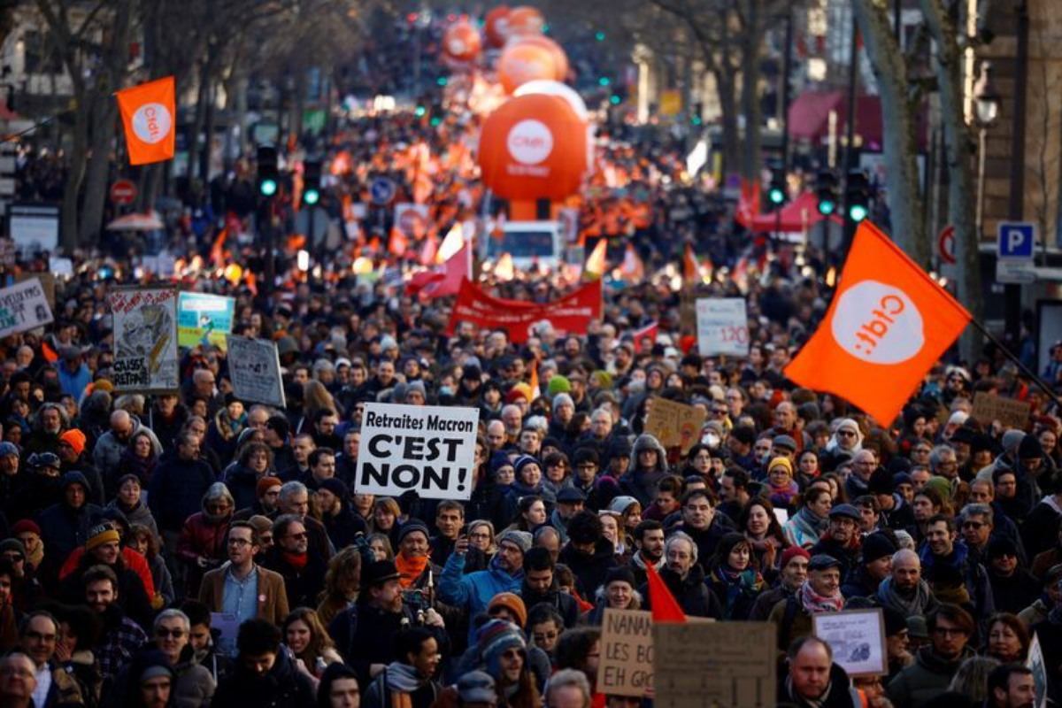 France pension protests