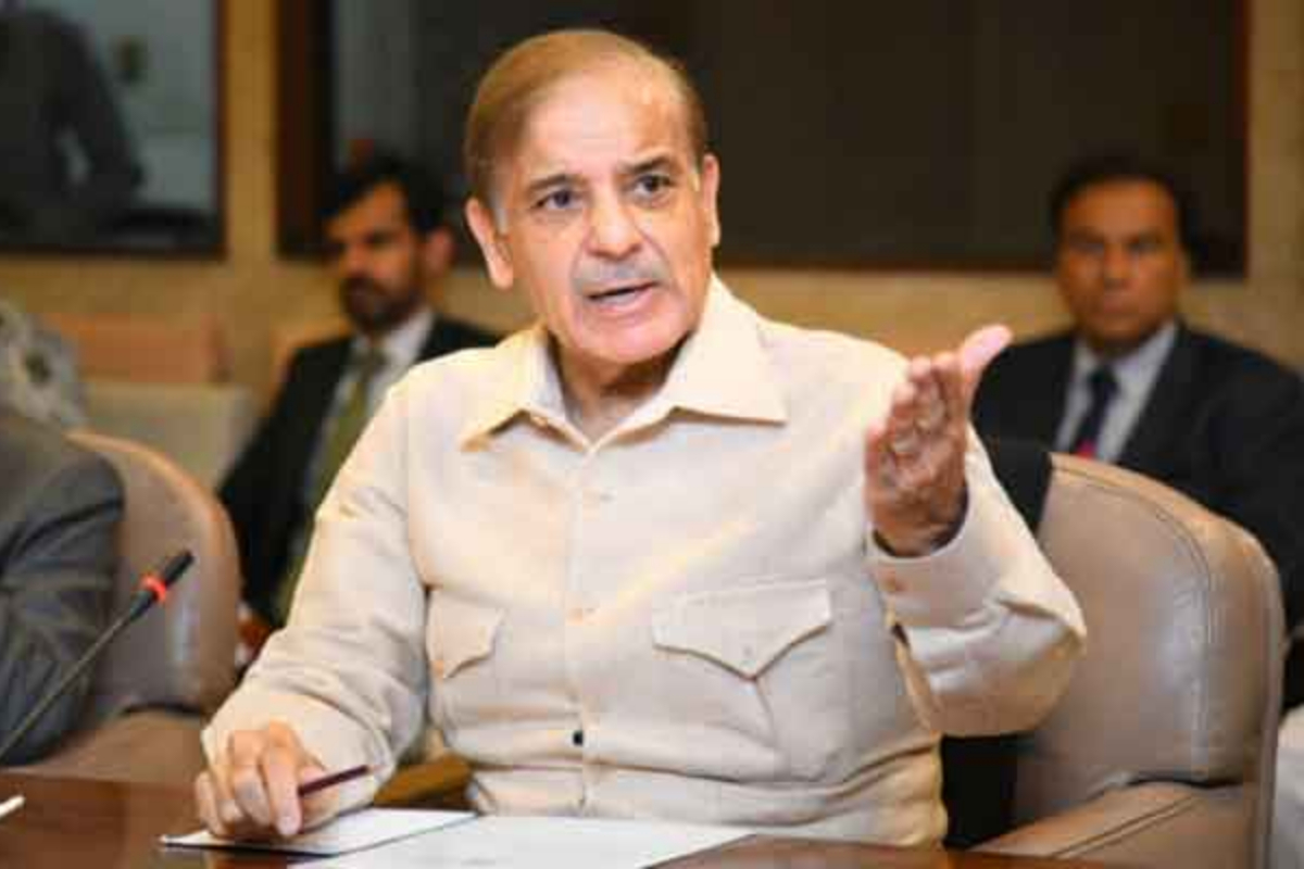 Shehbaz Sharif chairs