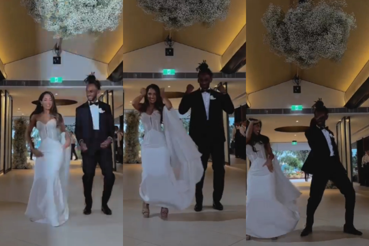 Couple dancing