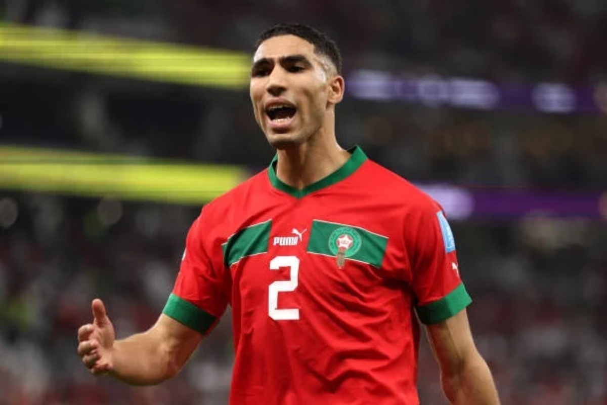 Morocco defender Achraf Hakimi
