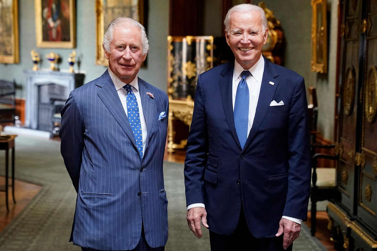 Joe Biden King Charles