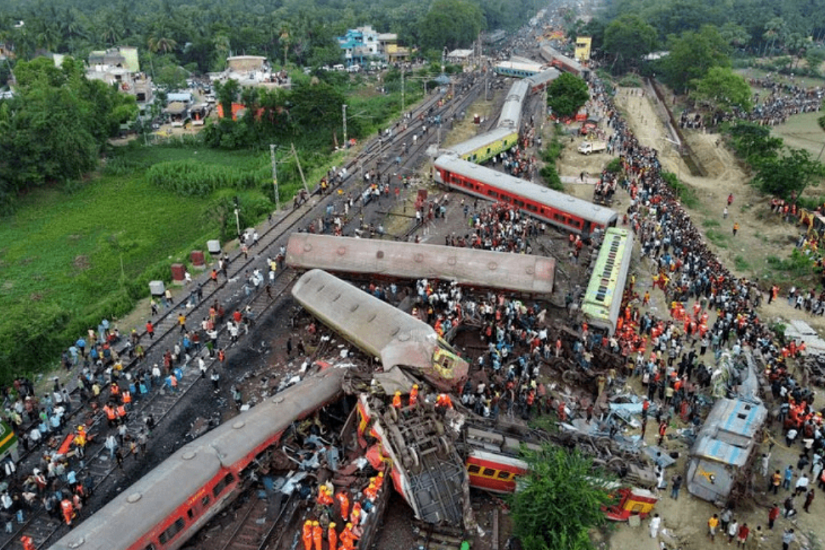 railway accident in Odisha