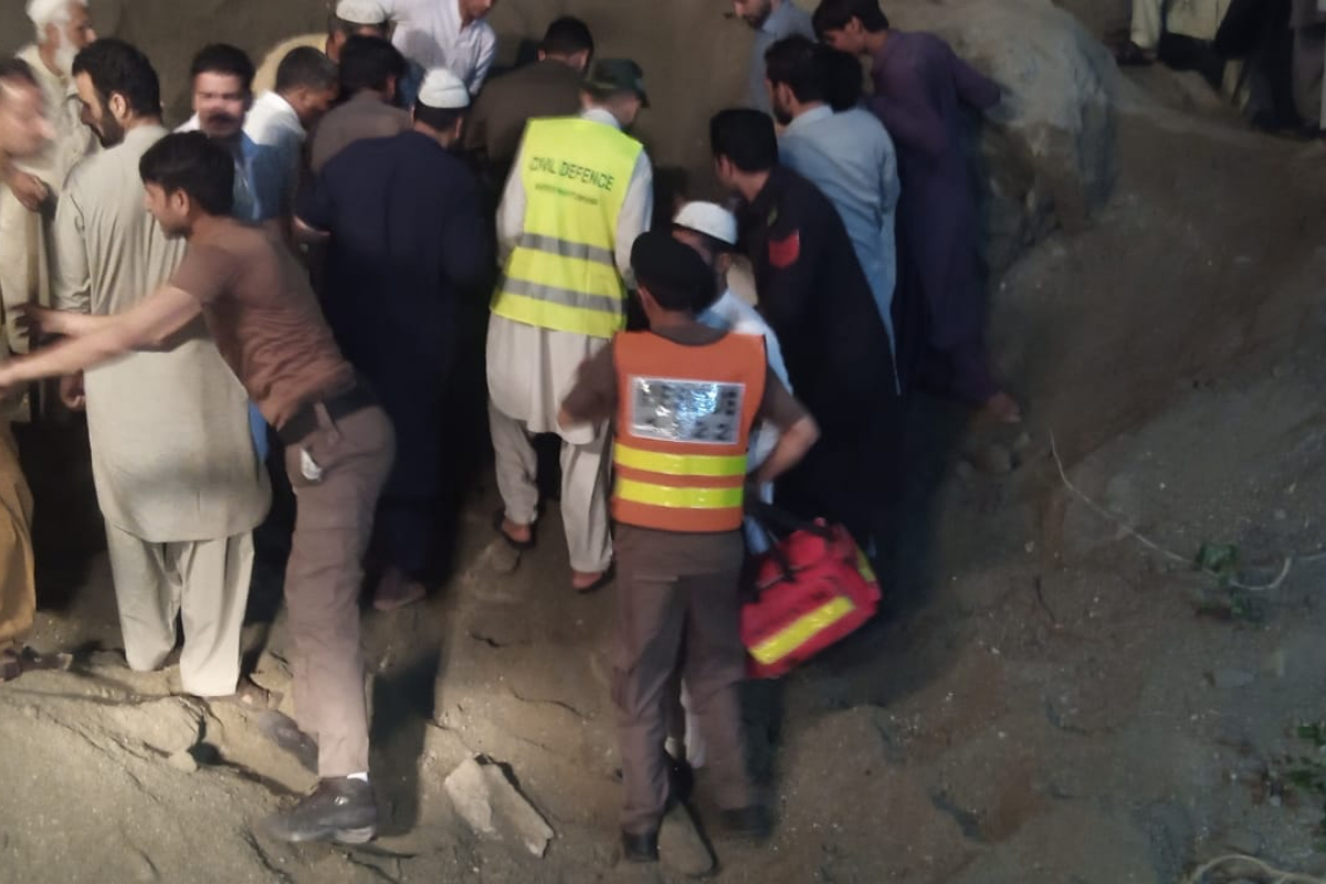 Shangla landslide