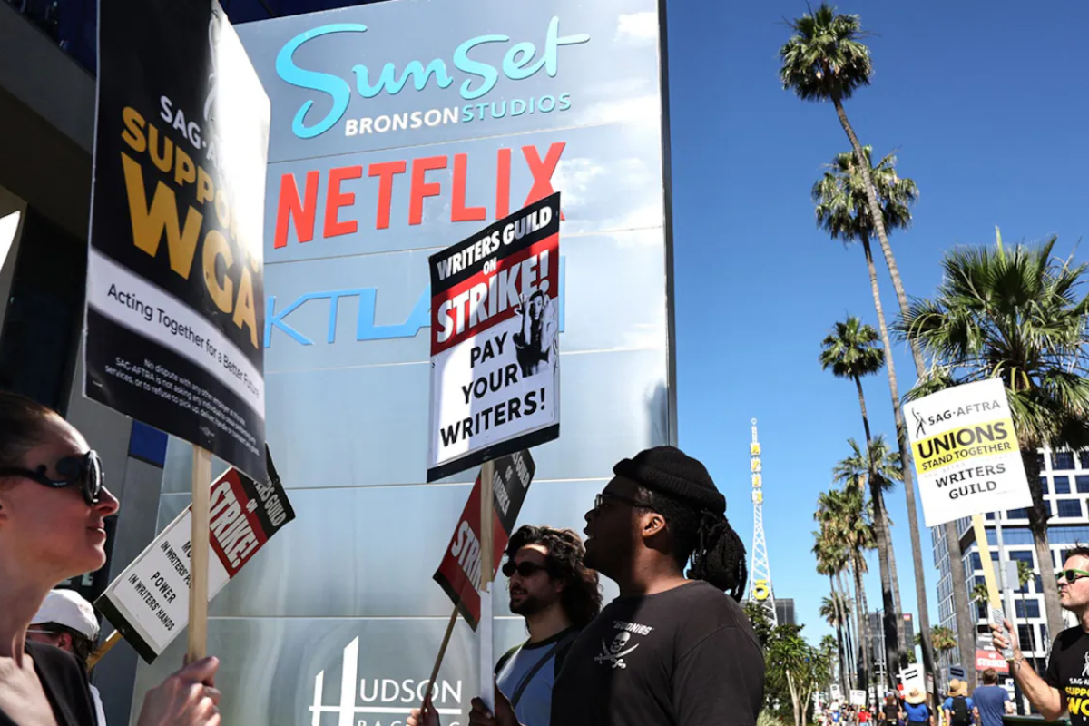 Hollywood actors strike