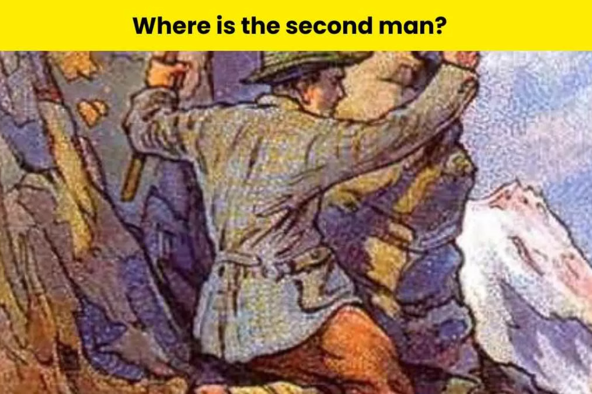 Can You Find the Man on the Mountain in 5 Seconds?