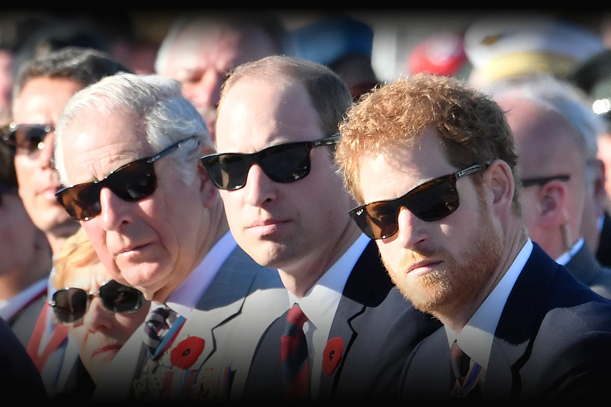 Prince Harry Prince William King Charles