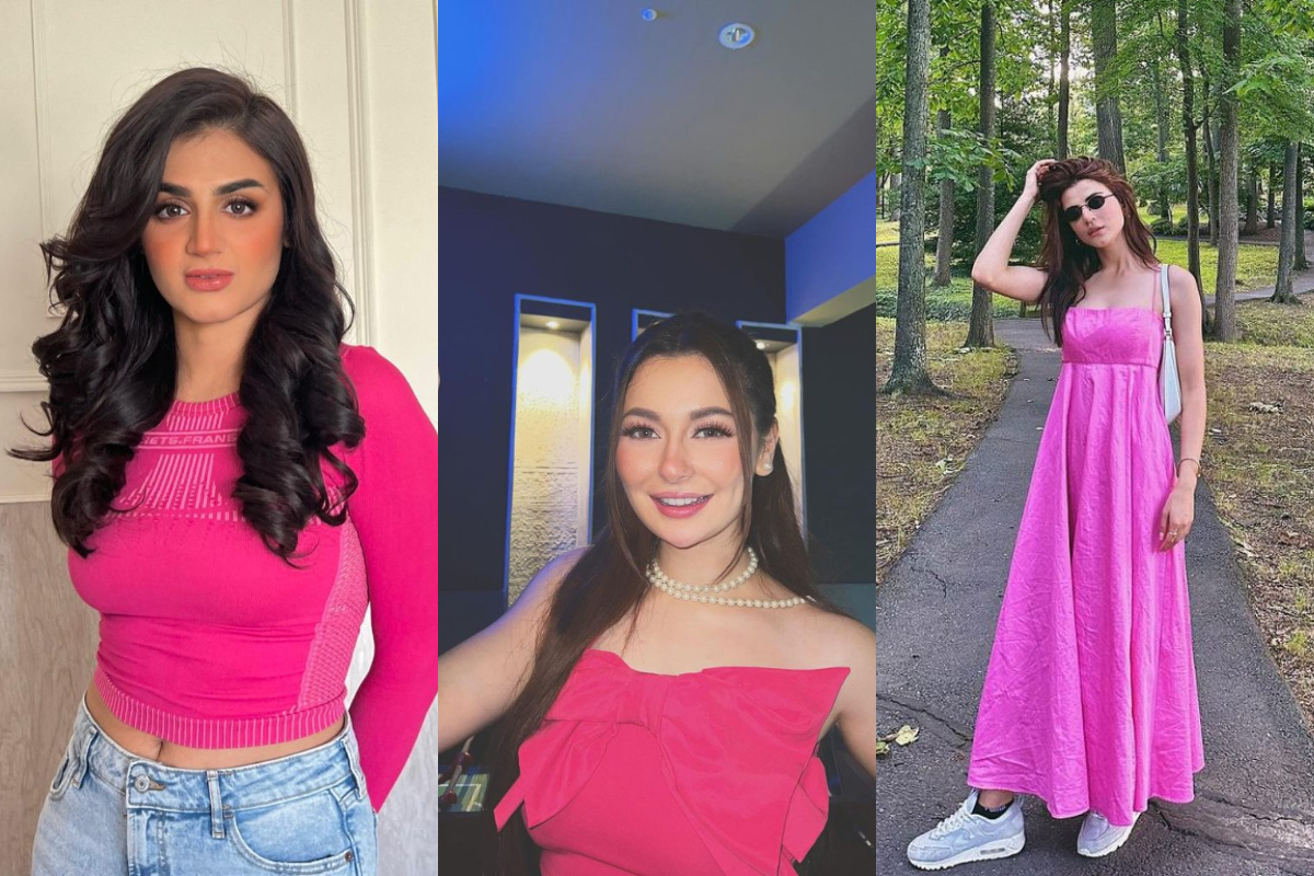 Pakistani actresses catches the Barbie fever and shares their look