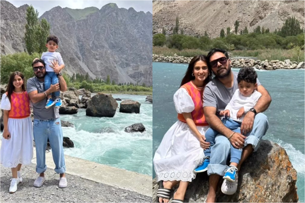Iqra Aziz and Yasir Hussain shares beautiful pictures from Skardu