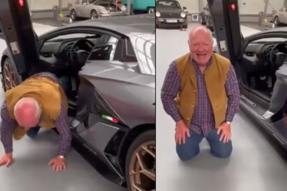 Elderly Man's Lamborghini Purchase Goes Viral
