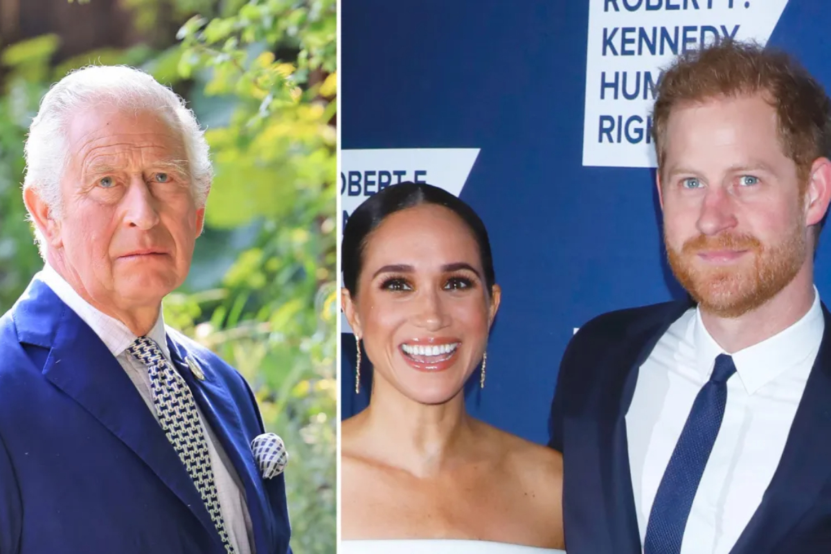 King Charles Harry Meghan