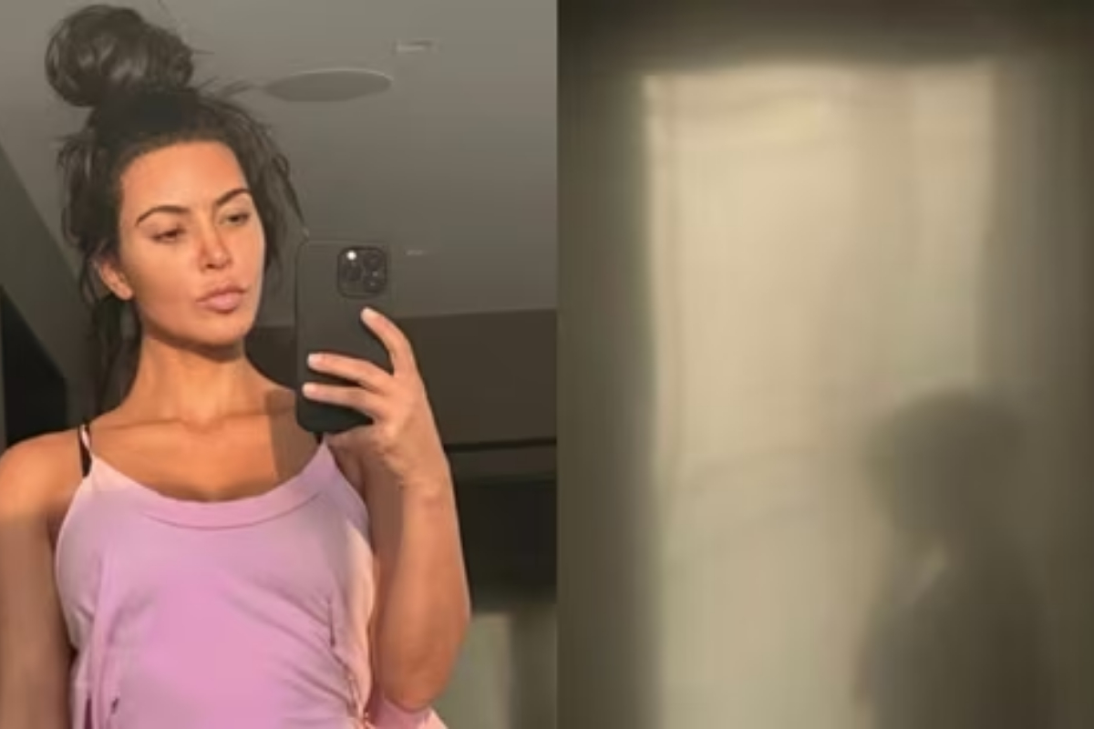 Kim Kardashian captures a GHOST on her camera; goes viral