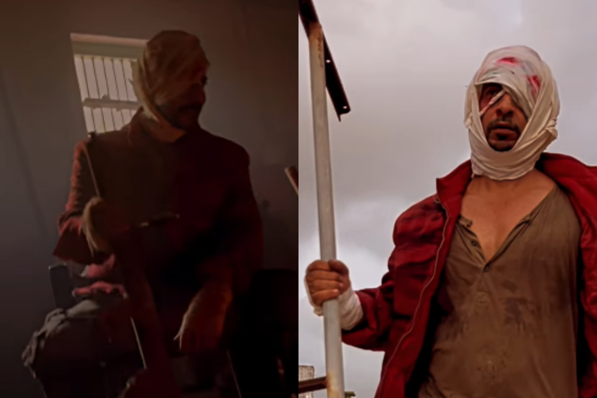 SRK Recreates Jawan Scene