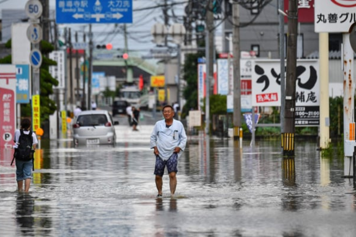 Japan heaviest rain ever