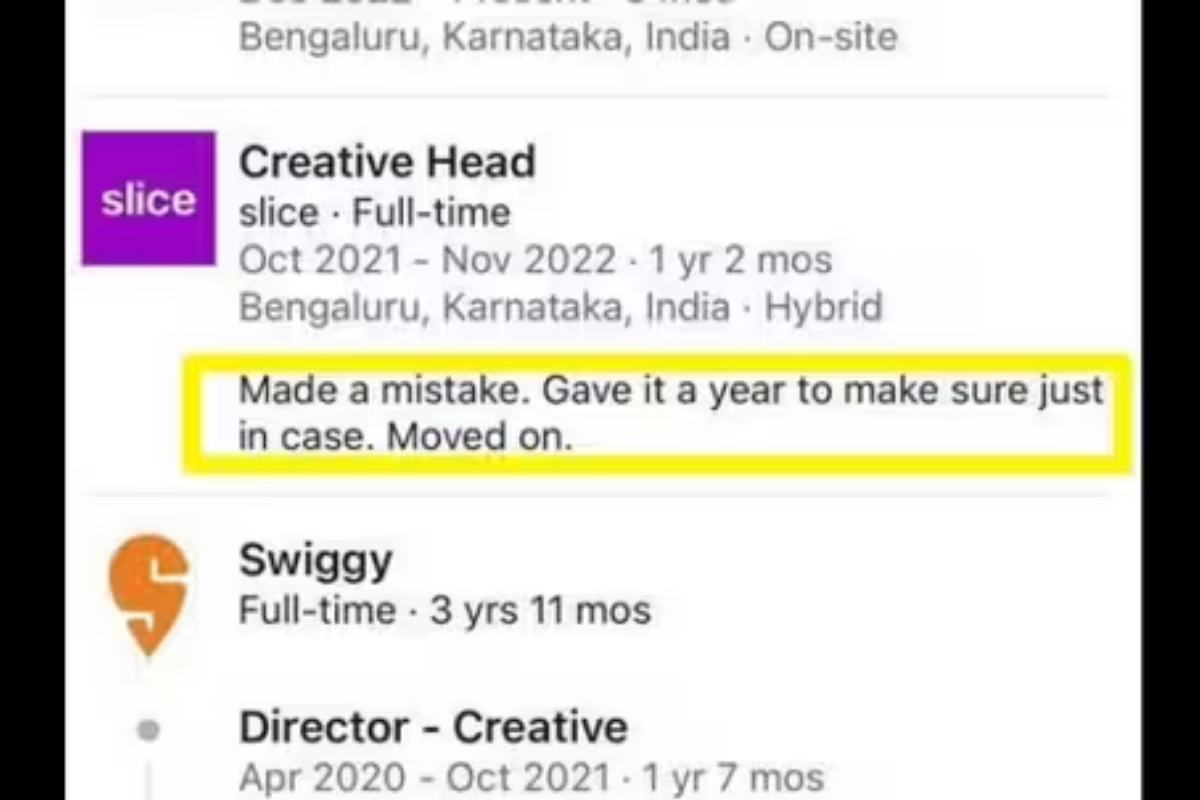 Honest LinkedIn Post