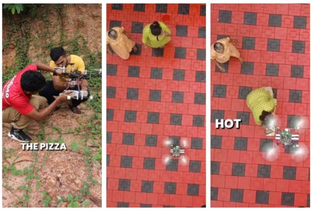 Watch: Pilotless Drone Delivers Food In Minutes