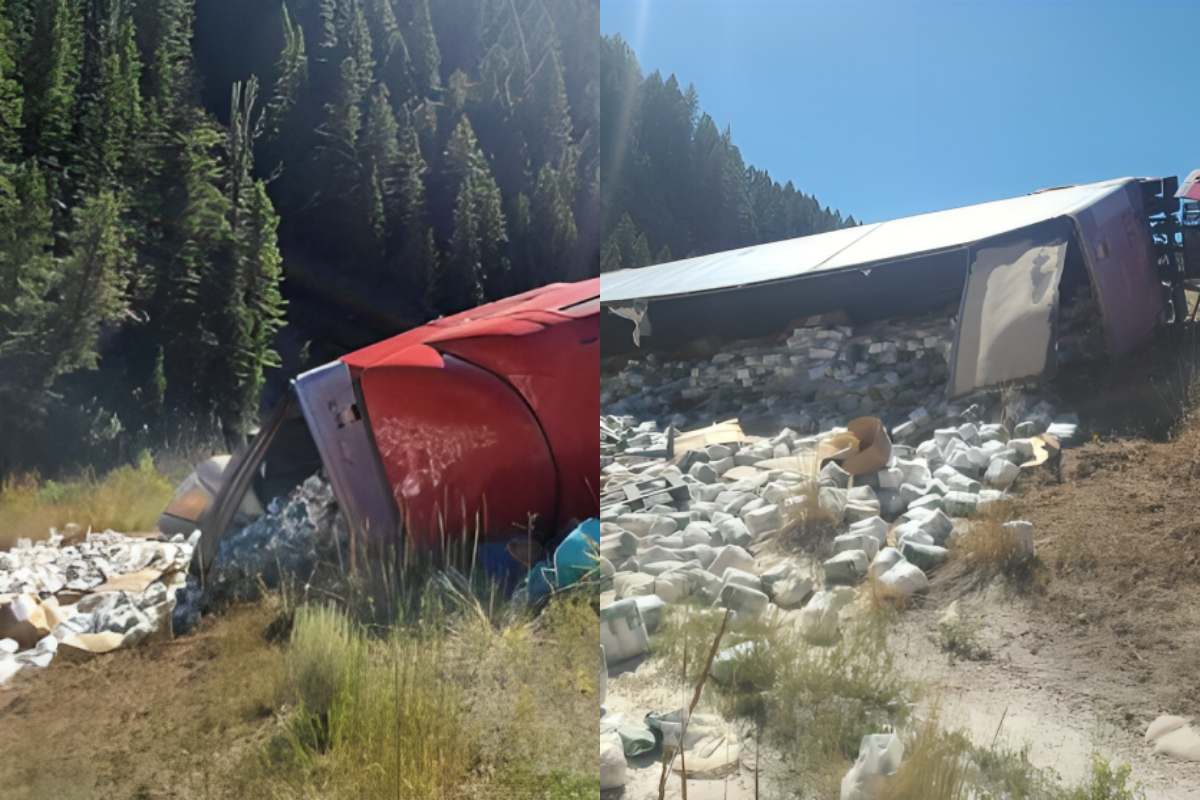 Truck Overturns