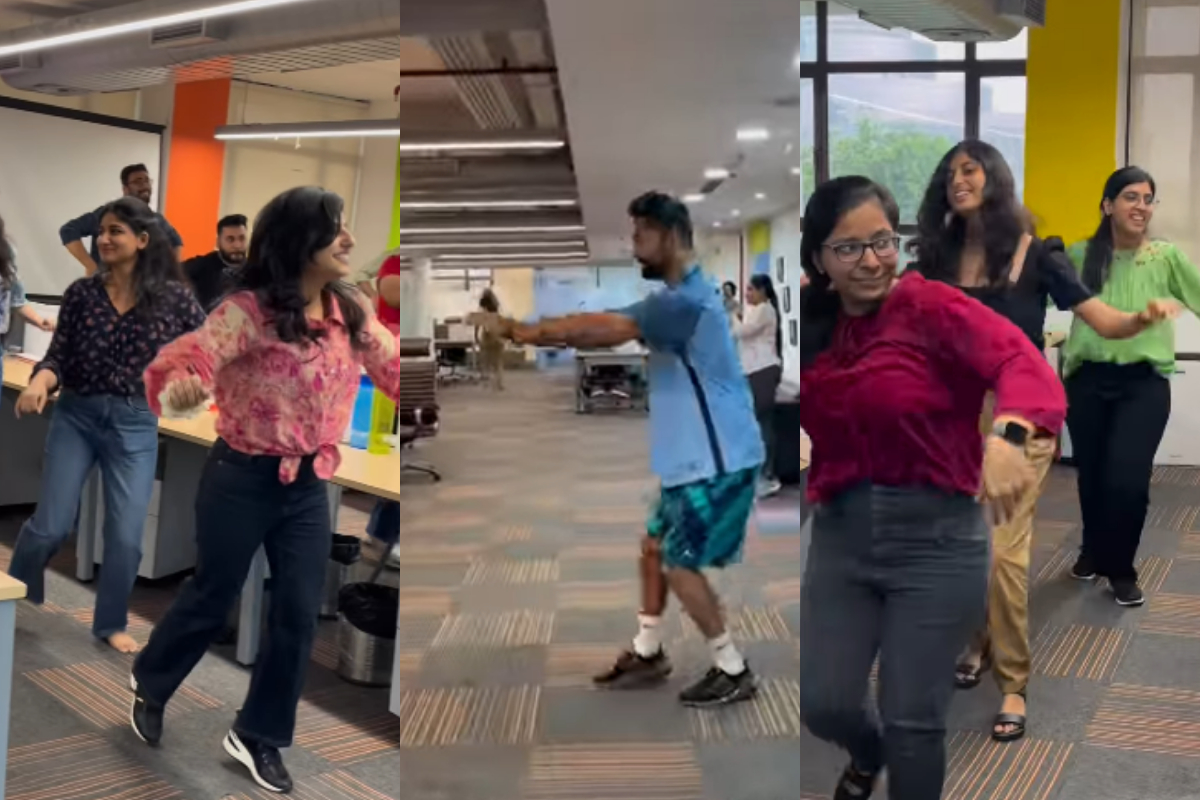 bhangra in office