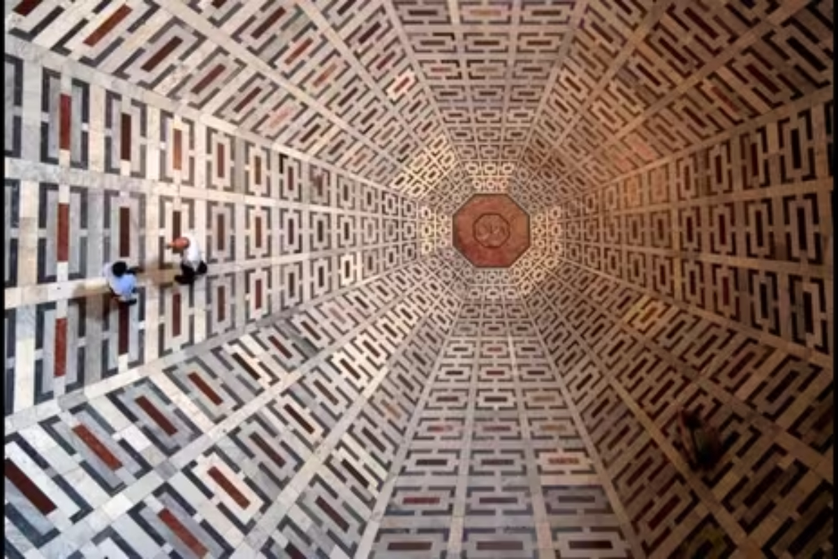 Are These Men on the Brink of an Abyss or a Floor?
