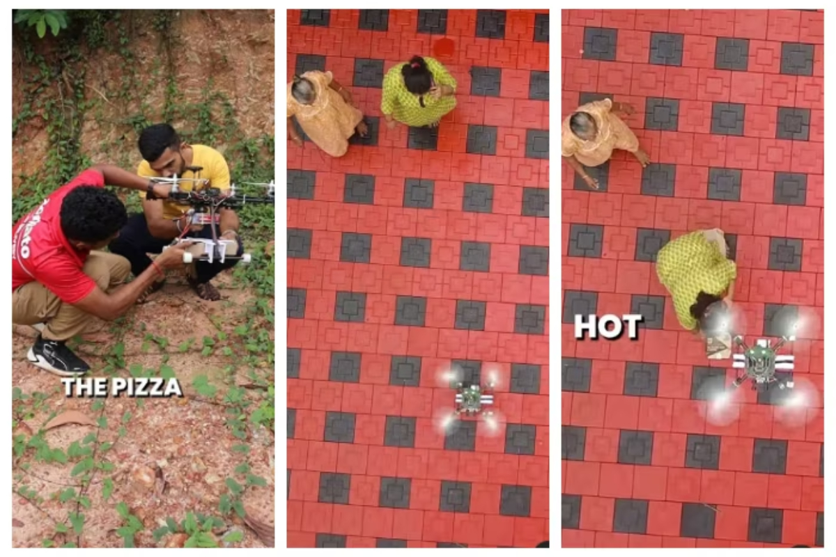 Pilotless Drone Delivers Food In Minutes: Watch