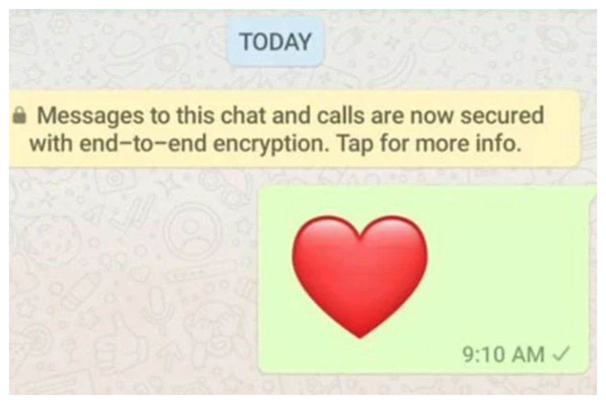 Sending heart emojis to women on WhatsApp could lead to jail
