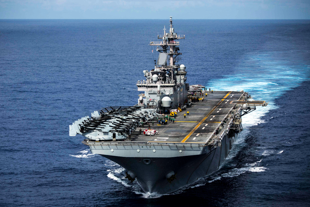 US Navy sailors China