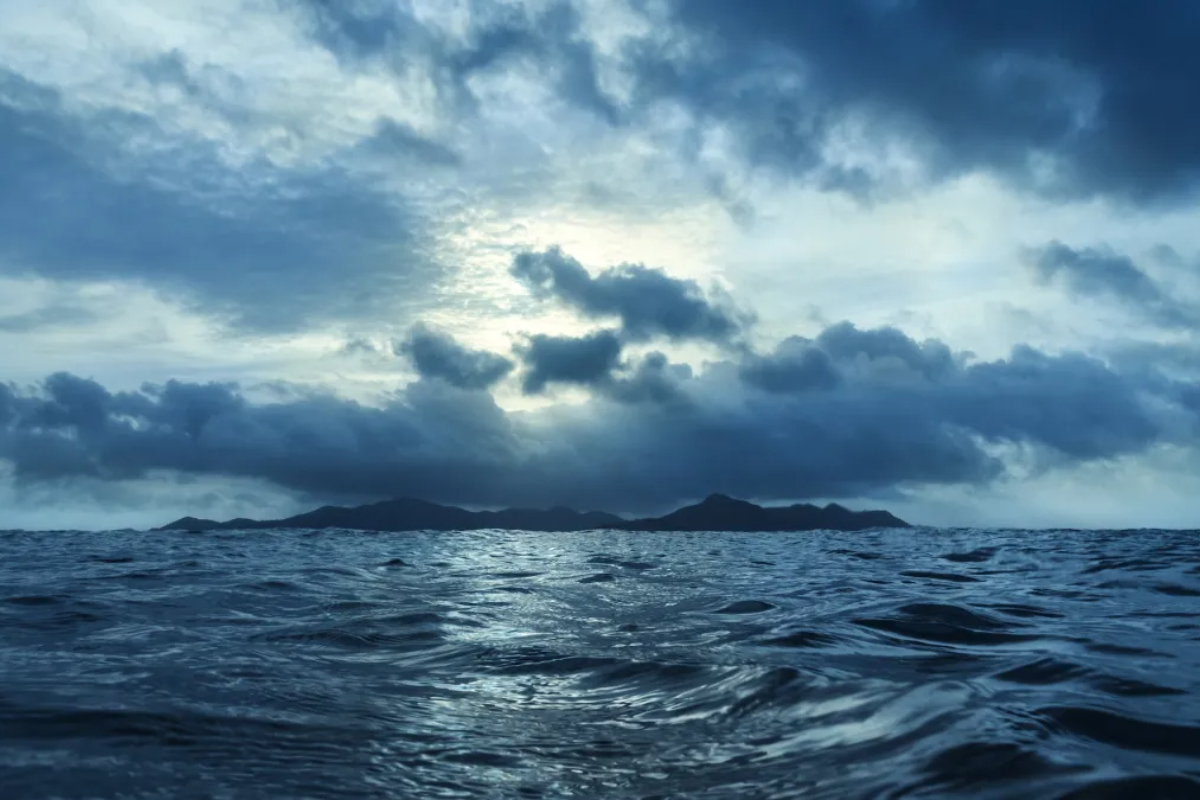 Oceans temp 20.96°C climate change